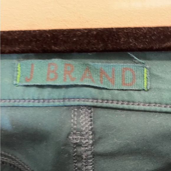 J BRAND Coated Teal Low Rise Legging Jeans - Picture 7 of 7